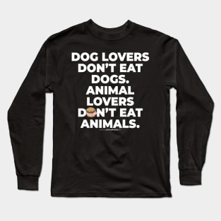 Vegan Activist Graphics #takingblindfoldsoff 2 Long Sleeve T-Shirt